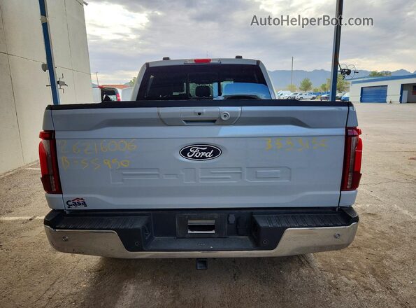 1FTFW5L86SKE75294 2025 FORD F150 White Вид ззаду