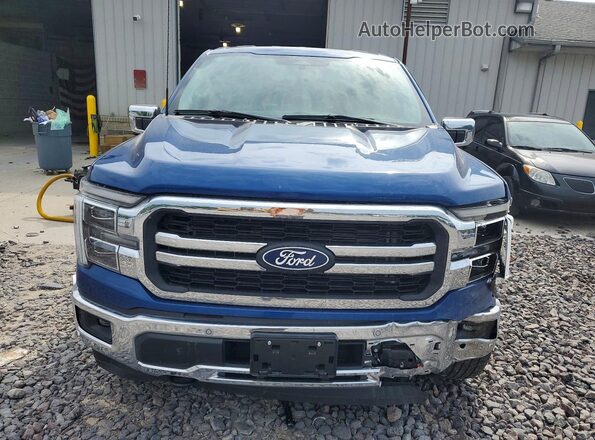 1FTFW5L88SKD06717 2025 FORD F150 Blue Widok z przodu