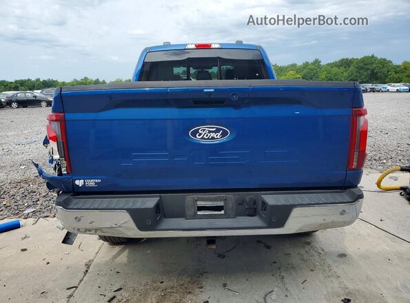 1FTFW5L88SKD06717 2025 FORD F150 Blue Widok z tyłu