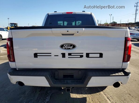 1FTFW5LD7SFB05980 2025 FORD F150 White Widok z tyłu