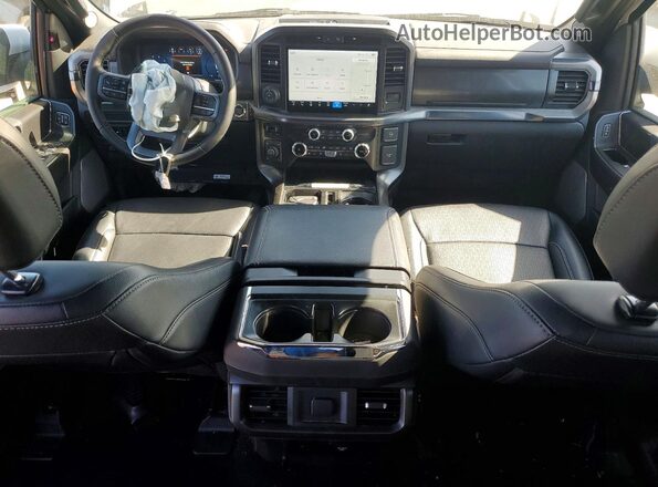 1FTFW5LD7SFB05980 2025 FORD F150 White Widok deski rozdzielczej