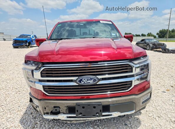 1FTFW6LD6TFA38537 2026 FORD F150 Red Vista frontal