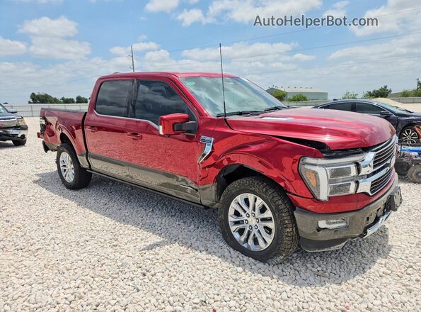 1FTFW6LD6TFA38537 2026 FORD F150 Red Delantero derecho