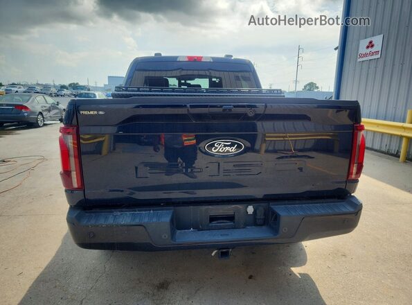 1FTFW7L83RFA74266 2024 FORD F150 Blue Vista trasera