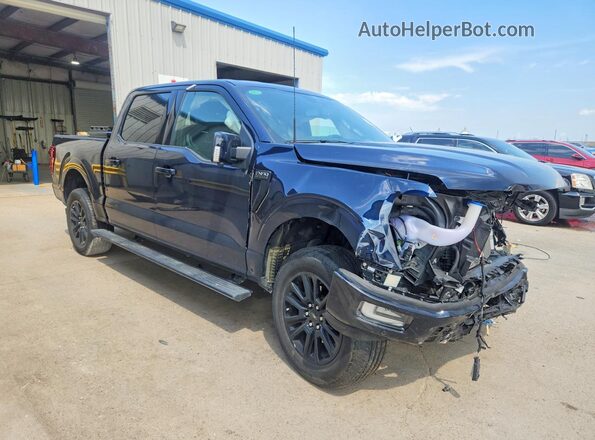 1FTFW7L83RFA74266 2024 FORD F150 Blue Delantero derecho