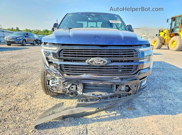 1FTFW7LD3RFB59654 2024 FORD F150 Black Front view