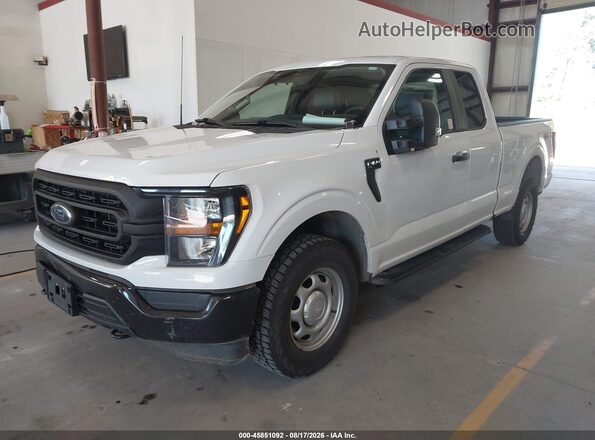 1FTFX1E50PKE22929 2023 FORD F150 White Передня ліва чверть