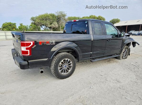 1FTFX1E53JKC93236 2018 FORD F150 Black Հետևի աջ