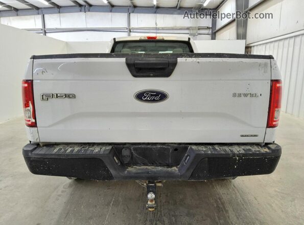 1FTFX1EF4GKD15763 2016 FORD F150 White Widok z tyłu