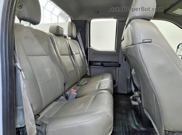 1FTFX1EF4GKD15763 2016 FORD F150 White Widok tylnych siedzeń