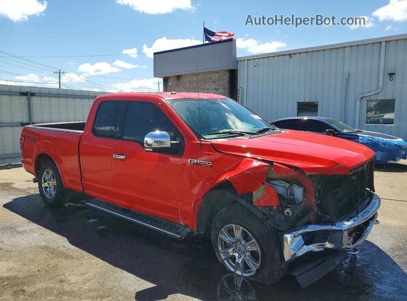 1FTFX1EF7HKC31454 2017 FORD F150 Red Передня права чверть
