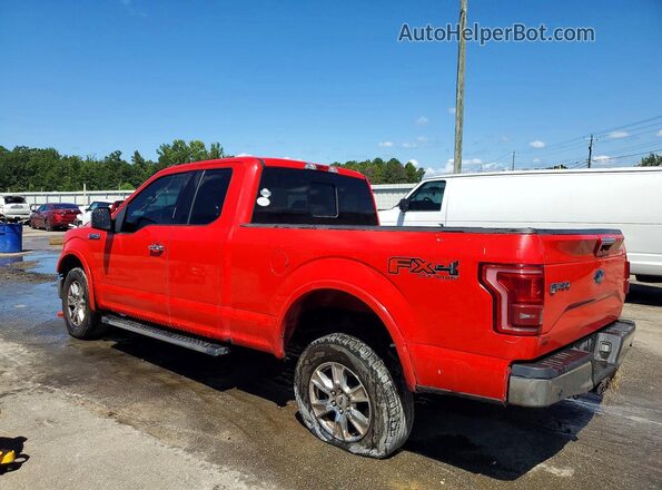 1FTFX1EF7HKC31454 2017 FORD F150 Red Задня ліва чверть