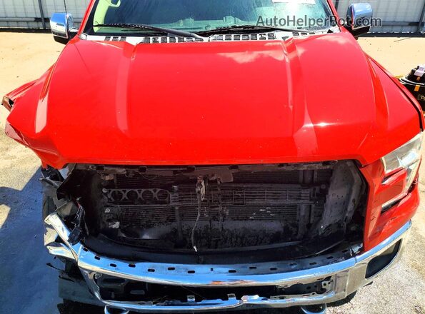 1FTFX1EF7HKC31454 2017 FORD F150 Red Вид задньої частини салону
