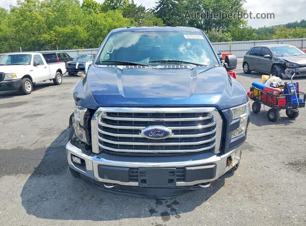 1FTFX1EFXGFD35475 2016 FORD F150 Синий Вид спереди