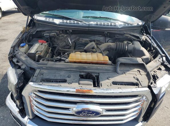 1FTFX1EFXGFD35475 2016 FORD F150 Синий Вид задней части салона
