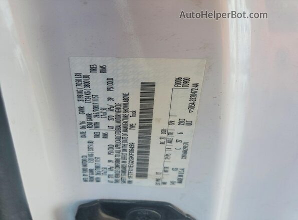 1FTFX1EG2GKF06459 2016 FORD F150 Белый Вид подкапотного пространства