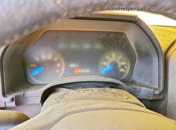 1FTFX1EG7HKE56269 2017 FORD F150 Burn ხელსაწყოთა პანელის ხედი