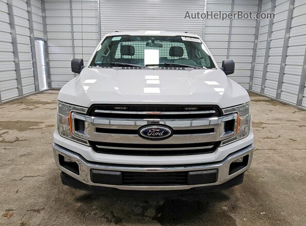 1FTMF1C57KKD59933 2019 FORD F150 White Դիմացի տեսք