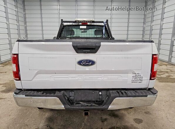 1FTMF1C57KKD59933 2019 FORD F150 White Հետևի տեսք
