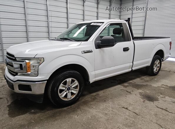 1FTMF1C57KKD59933 2019 FORD F150 White Սալոնի 360 աստիճան տեսք