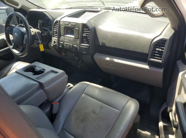 1FTMF1C83GKD11492 2016 FORD F150 White Вид панелі приладів