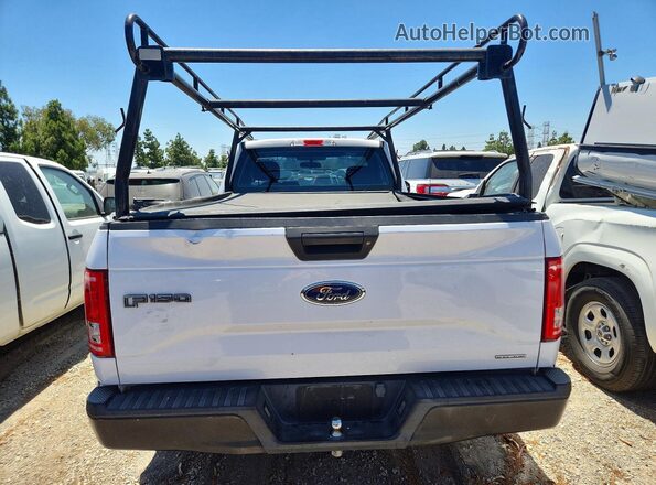 1FTMF1C83GKD11492 2016 FORD F150 White Вид ззаду
