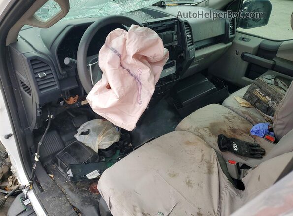 1FTMF1C84GKD38877 2016 FORD F150 White Вид панелі приладів