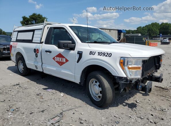 1FTMF1CB1MKE68719 2021 FORD F150 White 