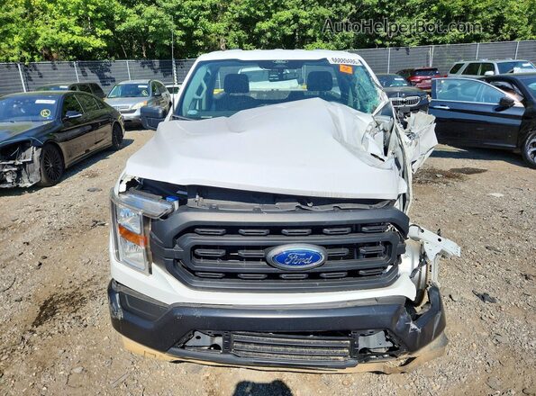 1FTMF1CB1NKE33356 2022 FORD F150 White წინა ხედი