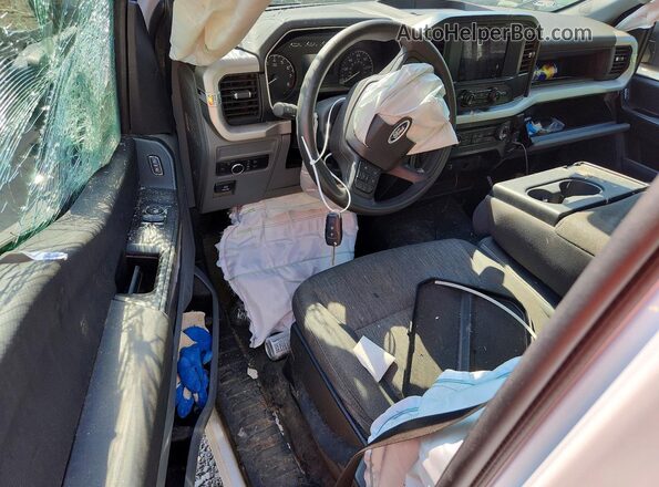 1FTMF1CB1NKE33356 2022 FORD F150 White წინა პანელის ხედი