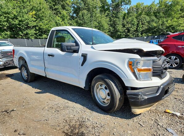 1FTMF1CB1NKE33356 2022 FORD F150 White წინა მარჯვენა