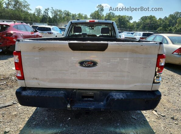 1FTMF1CB1NKE33356 2022 FORD F150 White უკანა ხედი