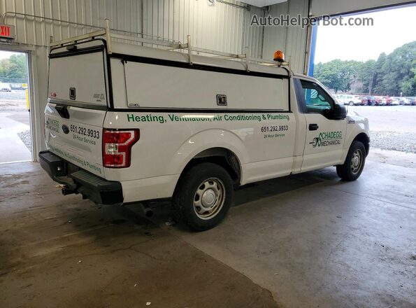 1FTMF1CB2JKC34245 2018 FORD F150 White Задня права чверть