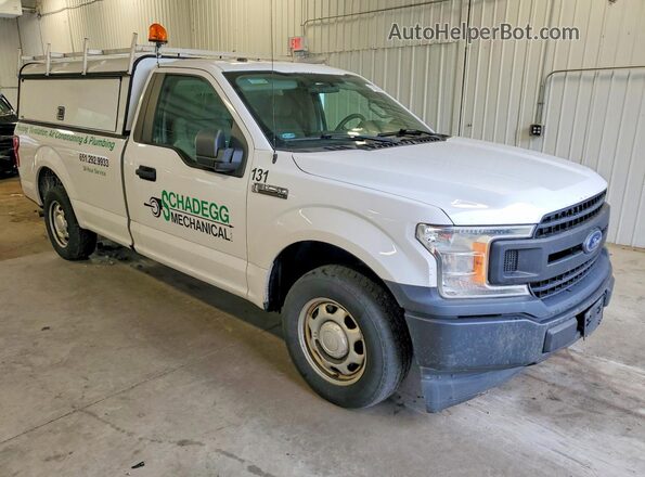 1FTMF1CB2JKC34245 2018 FORD F150 White Передня права чверть