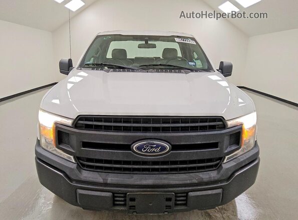 1FTMF1CB3KKD48143 2019 FORD F150 White Front view