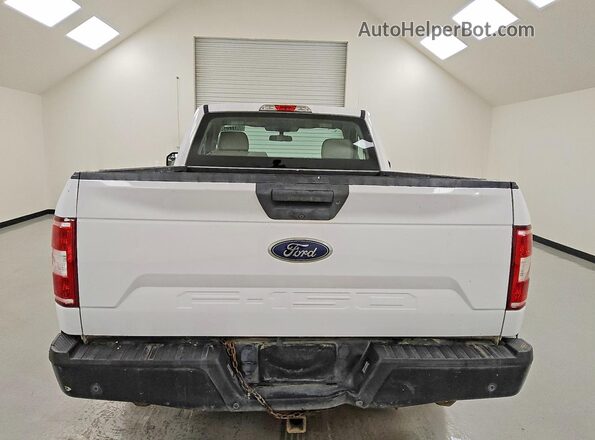1FTMF1CB3KKD48143 2019 FORD F150 White Rear view