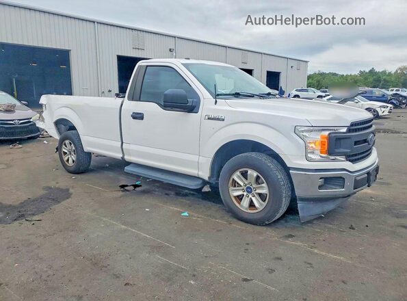 1FTMF1CB5KKD07187 2019 FORD F150 White Przód prawy