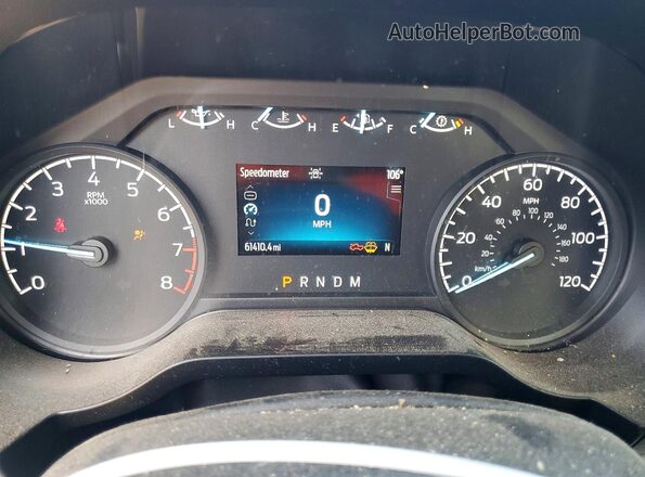 1FTMF1CB5PKE69912 2023 FORD F150 Белый Вид щитка приборов