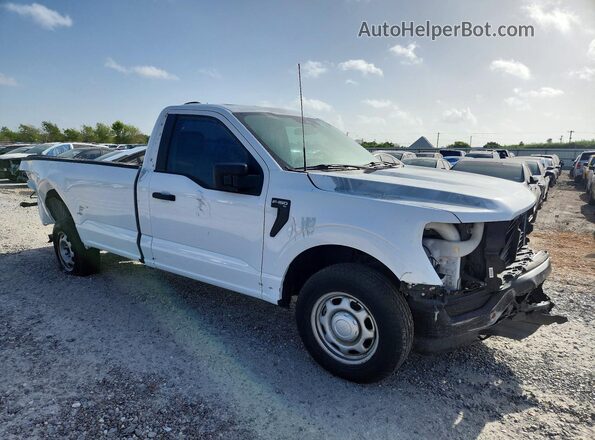 1FTMF1CB7NKD65435 2022 FORD F150 Blue Delantero derecho