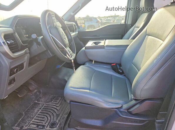 1FTMF1CB7NKD65435 2022 FORD F150 Blue Vista interior delantera