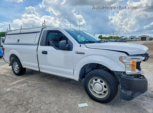 1FTMF1CB9JKF64058 2018 FORD F150 White Передня права чверть