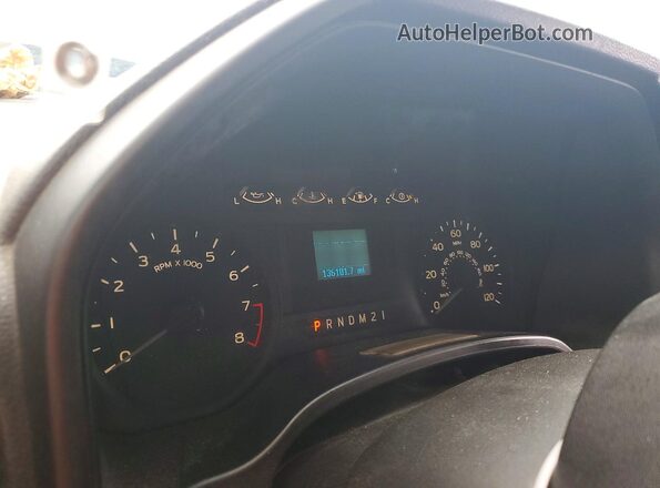 1FTMF1CB9JKF64058 2018 FORD F150 White Вид щитка приладів