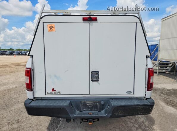 1FTMF1CB9JKF64058 2018 FORD F150 White Вид ззаду