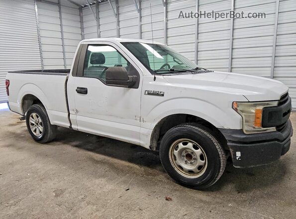 1FTMF1CB9KKD57235 2019 FORD F150 White Delantero derecho