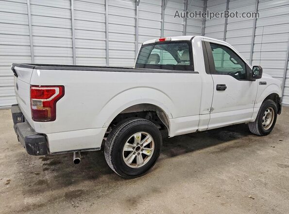1FTMF1CB9KKD57235 2019 FORD F150 White Trasero derecho