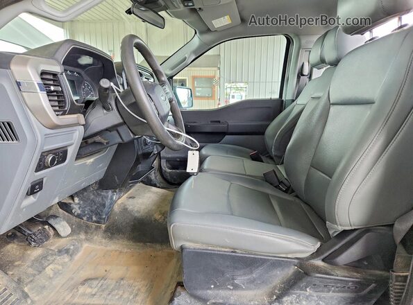 1FTMF1CB9MKD91288 2021 FORD F150 White Вид салону спереду