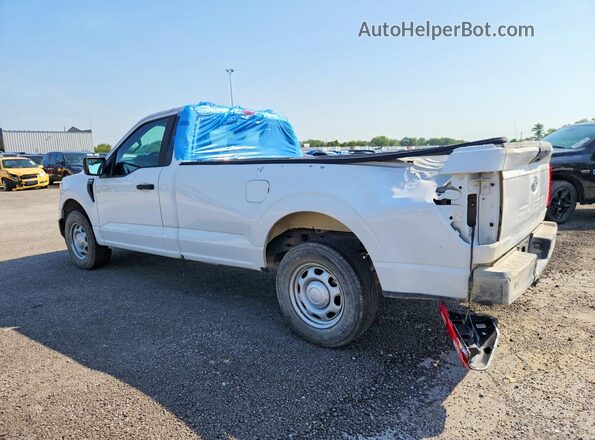 1FTMF1CB9MKD91288 2021 FORD F150 White Задня ліва чверть
