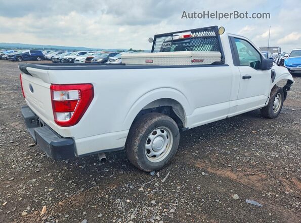1FTMF1CBXPKD95970 2023 FORD F150 White Задня права чверть
