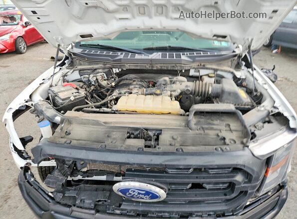 1FTMF1CBXPKD95970 2023 FORD F150 White Вид задньої частини салону