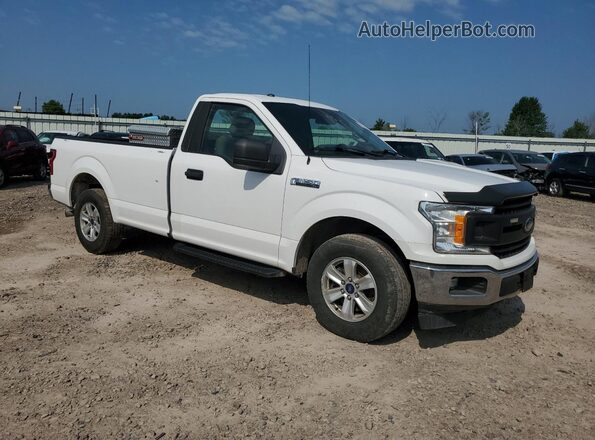 1FTMF1CP6JKF06694 2018 FORD F150 White Delantero derecho